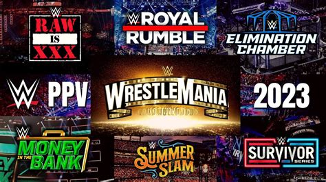 wwe ppv schedule 2022 2023.
